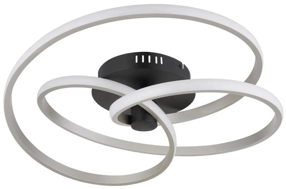 Globo 67183-40N - LED Prisadený luster GLYXAR LED/40W/230V chróm/čierna