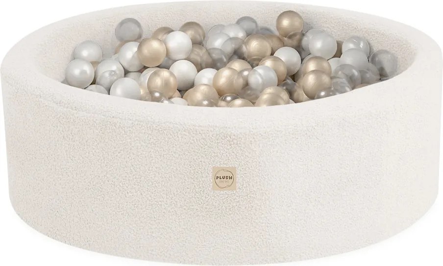 Suchý bazénik baranček krémový + 200 guličiek