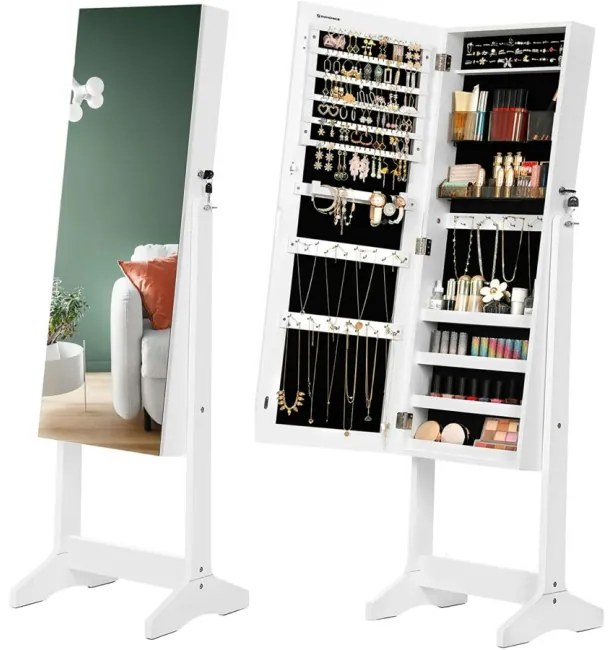 Šperkovnica so zrkadlom JJC002W01