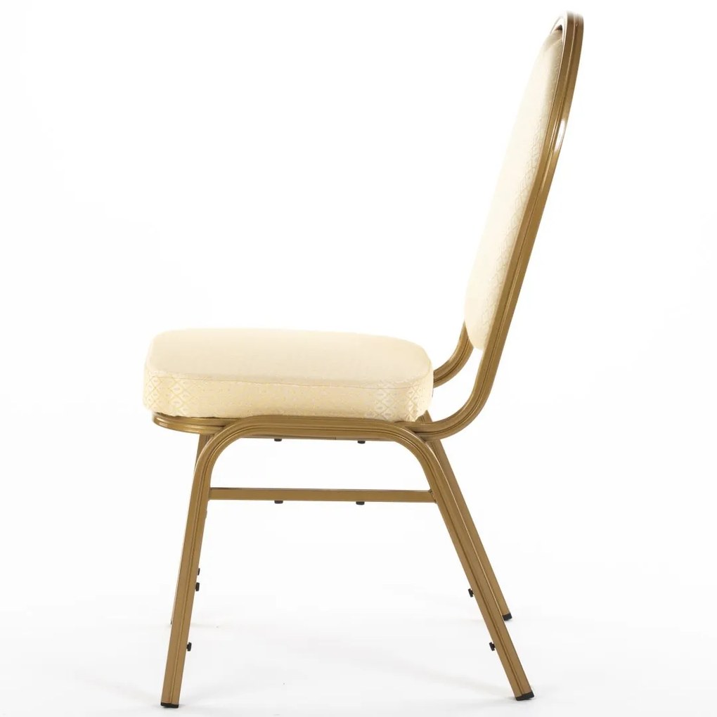 ELEGANT BEIGE ČALÚNENÁ STOLIČKA beige
