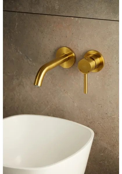 KFA Armatura 5039-810-31 - Umývadlová batéria na podomietkovú inštaláciu MOZA zlatá