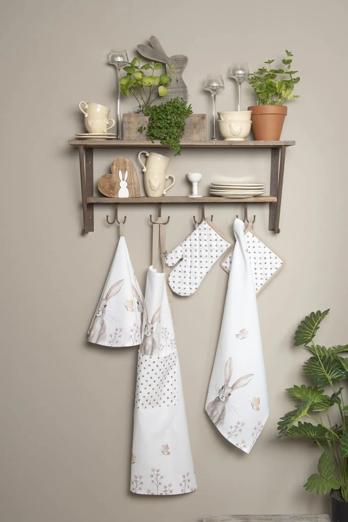 Behúň na stôl s veľkonočným motívom Rustic Easter Bunny - 50 * 160 cm