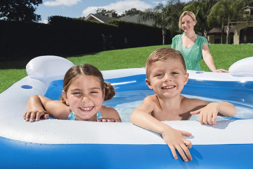 BESTWAY Fun Pool Nafukovací bazén, 213 x 206 x 69 cm 54153