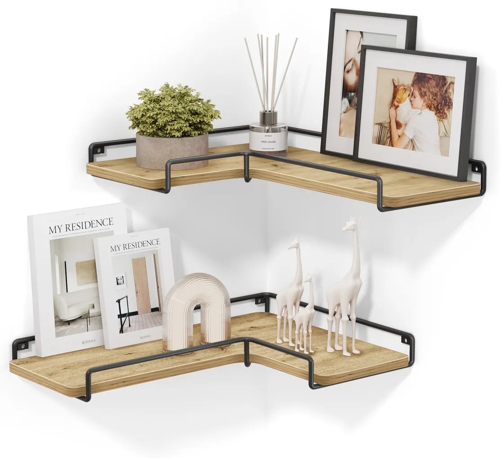 Rohové police TAYLOR ARTISAN, sada 2 ks