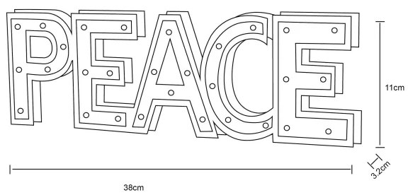 Globo 29977 - LED Dekorácia 29xLED/0,06W/3xAA