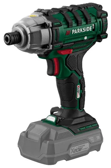 Parkside® Aku rázový uťahovák Pdssa 20-Li B2 – bez akumulátora (100391222)