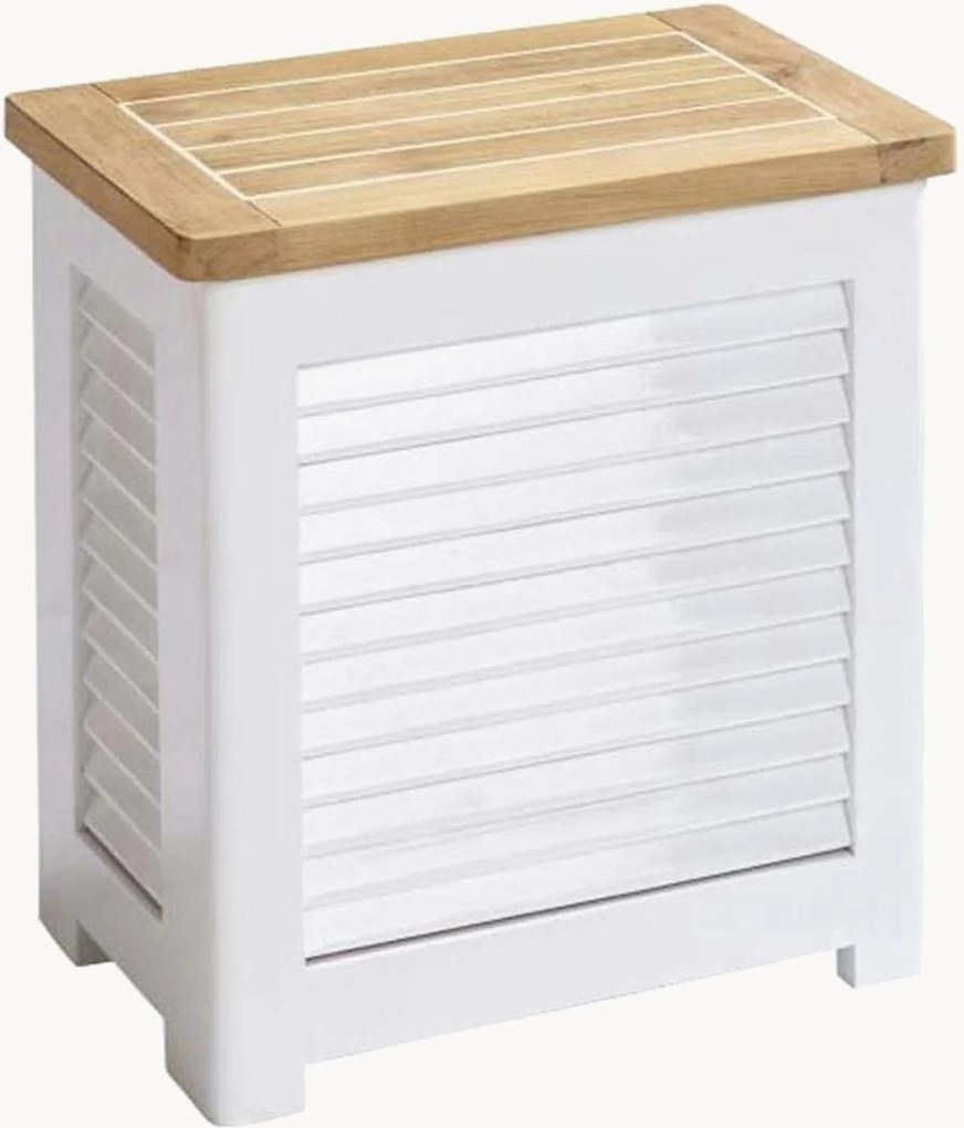 Ručne vyrobená úložná truhlica z mahagónového dreva's pokrievkou z tíkového dreva Lago