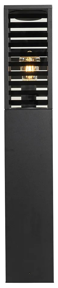 Moderné vonkajšie stojaca lampa čierna 80 cm IP44 - Reims