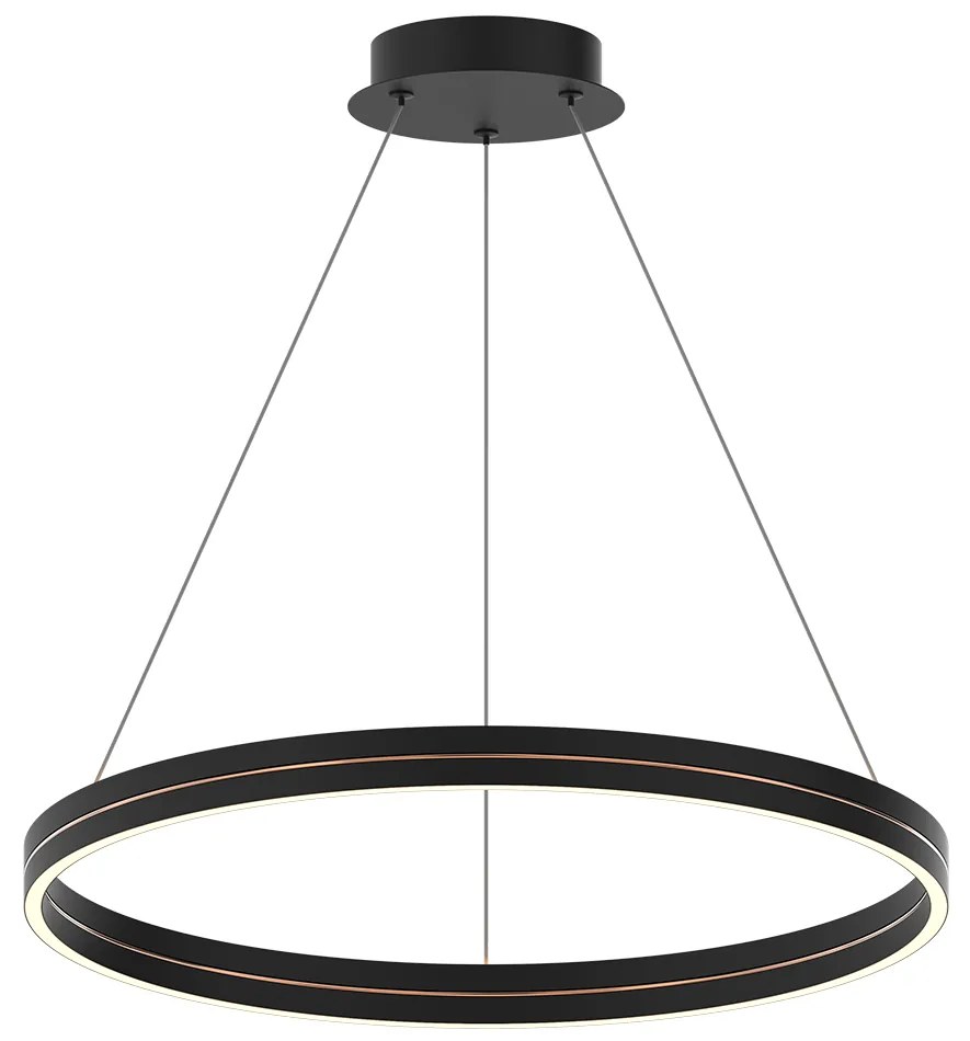 Závesné LED svietidlo Gravity, 1x LED 36w, 4000k, b