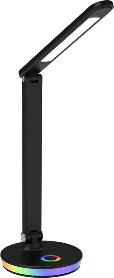 LED RGBW Stmievateľná dotyková stolná lampa NEPTUN LED/7W/230V čierna