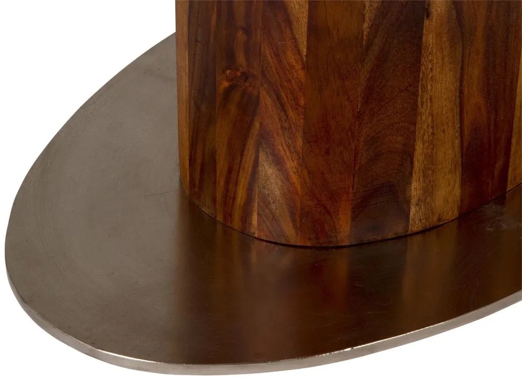 furniture-nabytek.cz - Masivní jídelní stůl Cubus z palisandru, lakovaný, hnědý – 180×100×75 cm