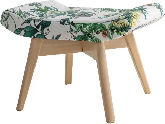 Kreslo Grande s podnožkou, Falcon23 / orech