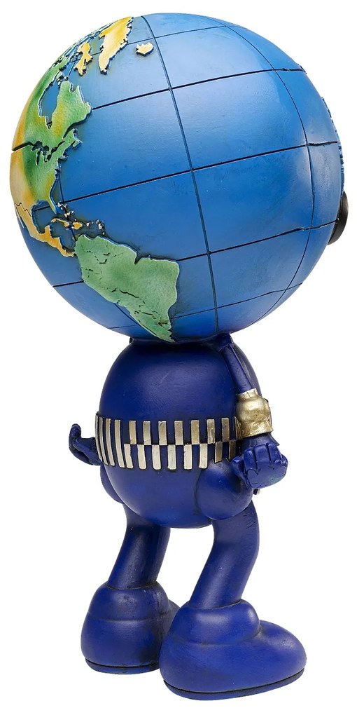 Robot World dekoračná soška modrá 50 cm