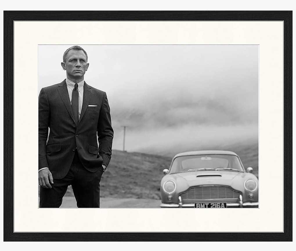 Zarámovaná fotografia Daniel Craig As James Bond