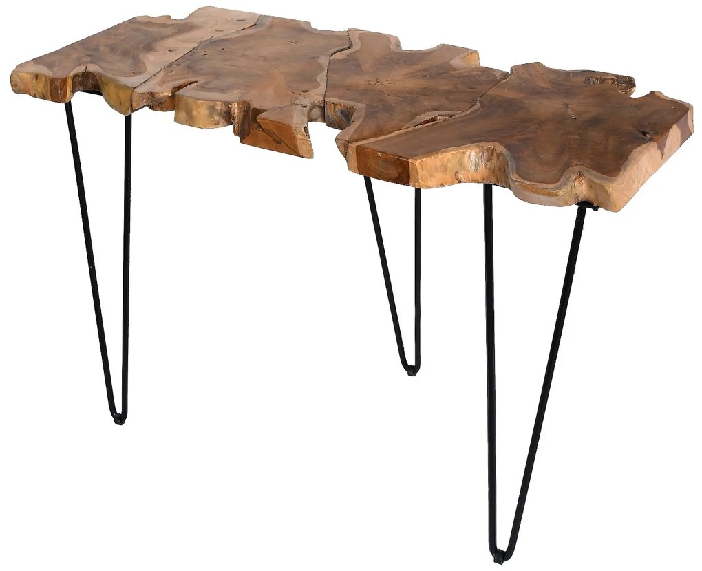 KONZOLA Z TEPANÉHO ŽELEZA 110X45X70CM