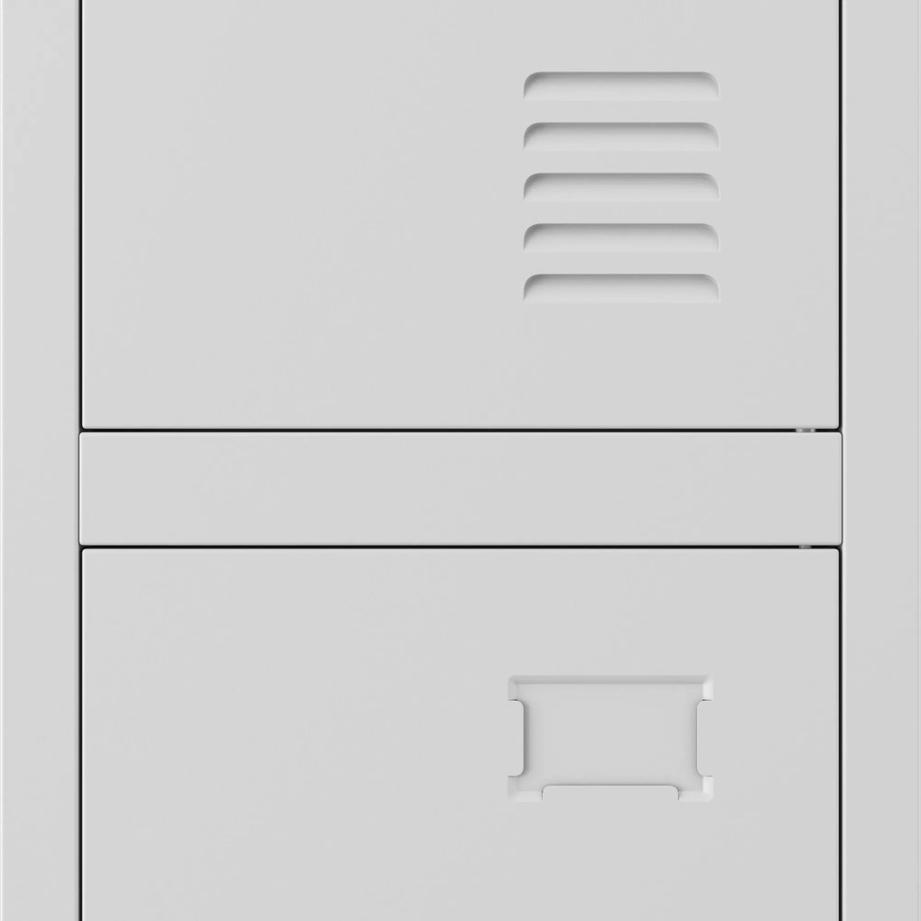 Pracovná odevná skriňa BHP sivá: BARTEK 1 Plus