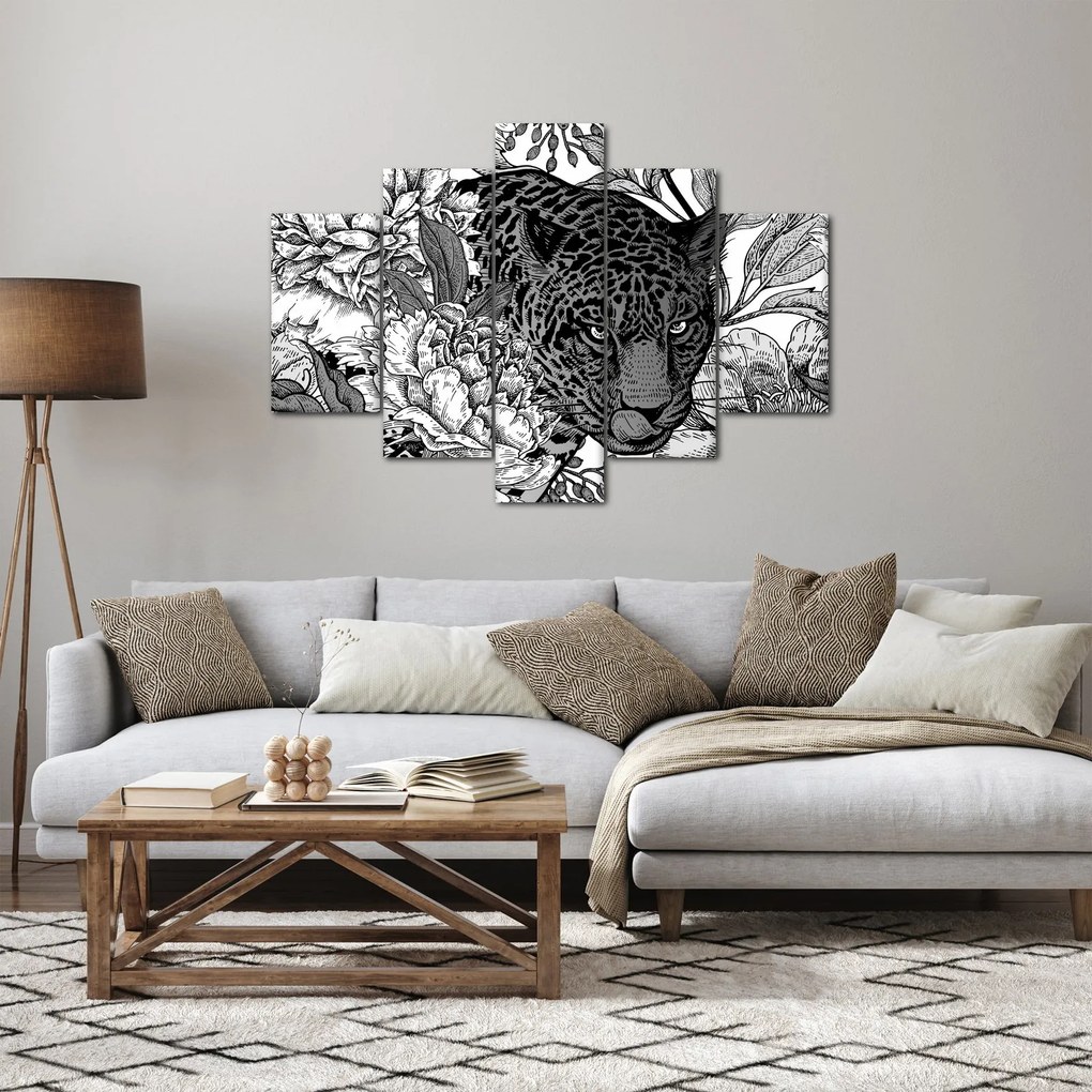 Obraz - Exotická záhrada (150x105 cm)