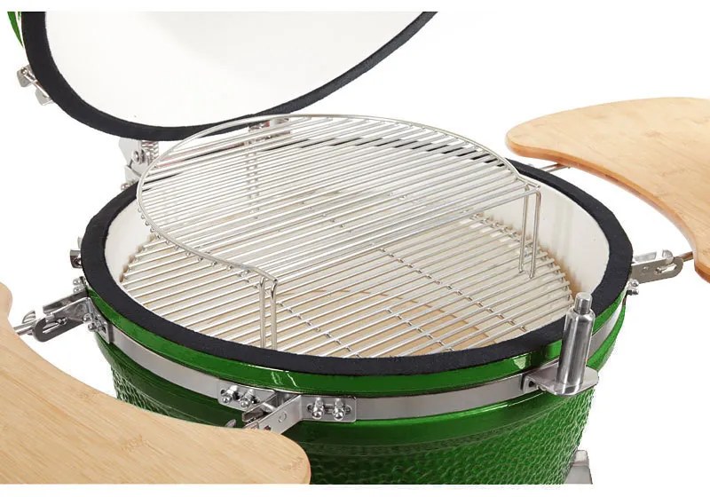 Kamado Keramický gril KLASIK SET 50cm Zelený