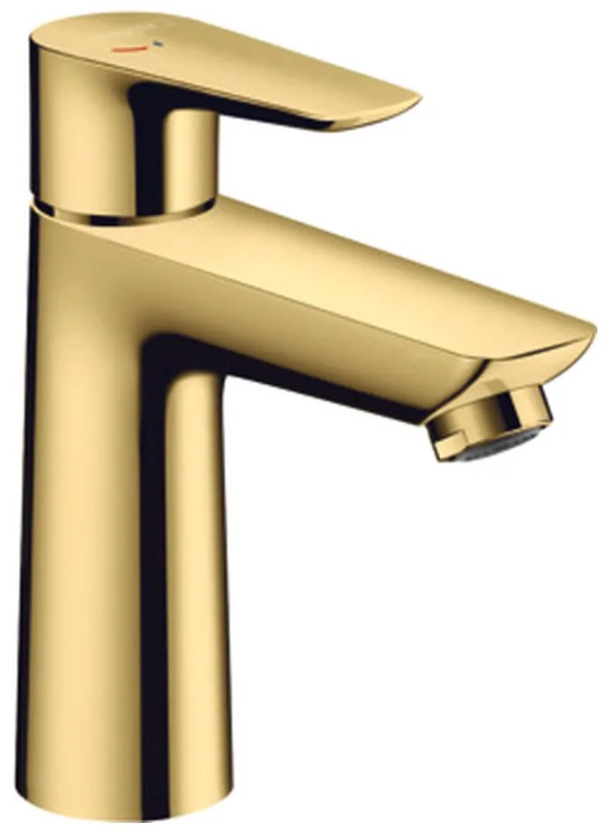Hansgrohe Talis E, umývadlová batéria 110 bez odtokovej súpravy, CoolStart, zlatá lesklá, HAN-71714990