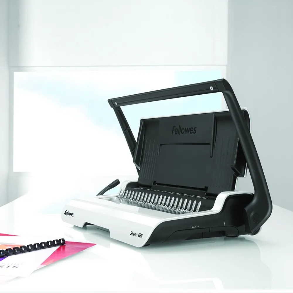 Viazač Fellowes STAR+, biela / sivá