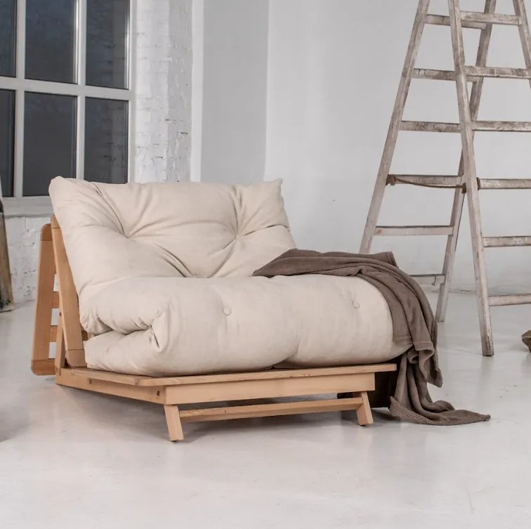 Rozkládací futonové křeslo LAYTI 01 90 cm z - výber z 10 prevedení