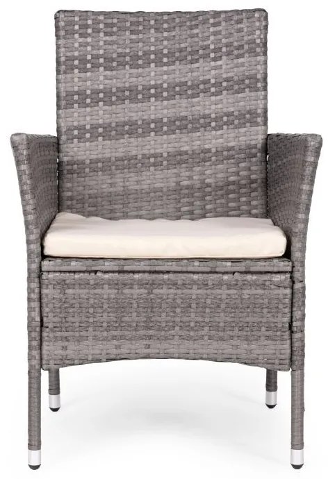 ZÁHRADNÝ SET ODILE 4 x KRESLO + OKRÚHLY STÔL