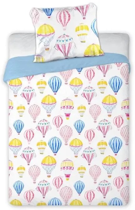 FARO Obliečky do postieľky Balóny Bavlna, 100/135, 40/60 cm