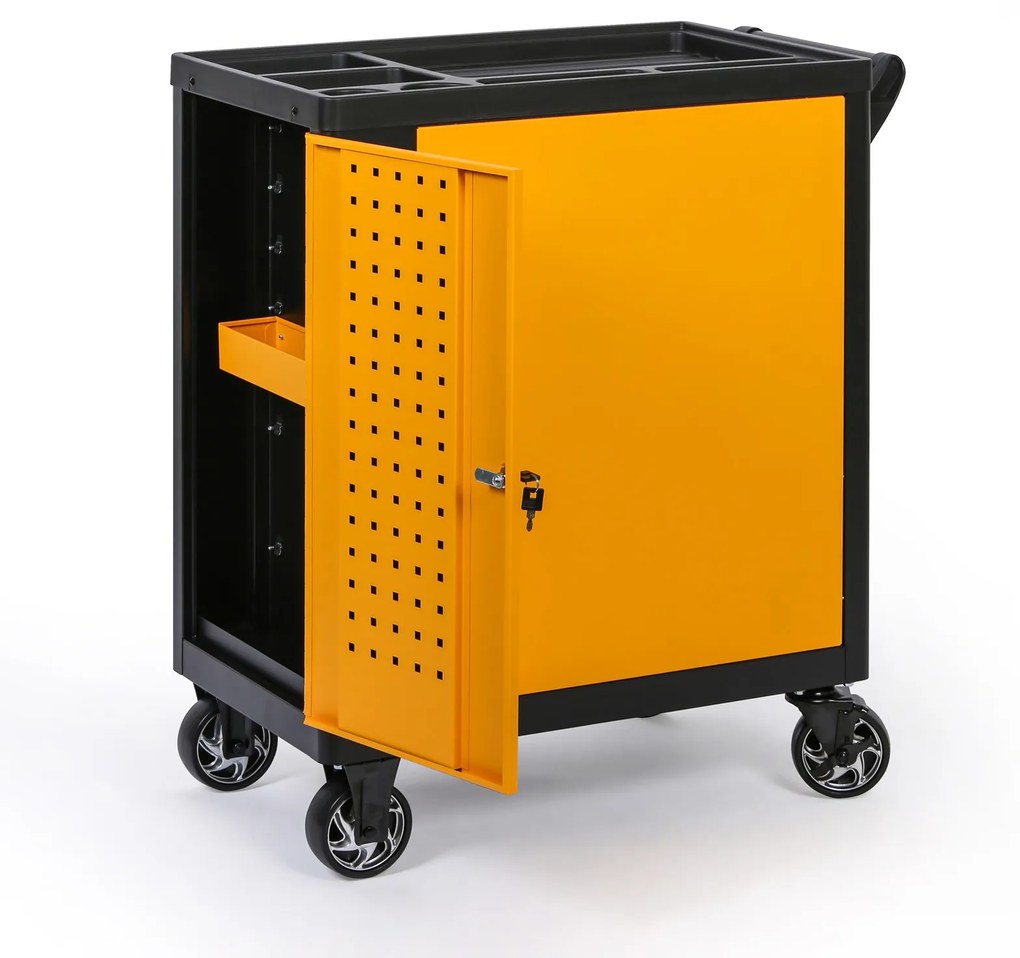 Tolsen Pojazdný dielenský vozík na náradie, vrátane 189 náradia, 7 zásuviek