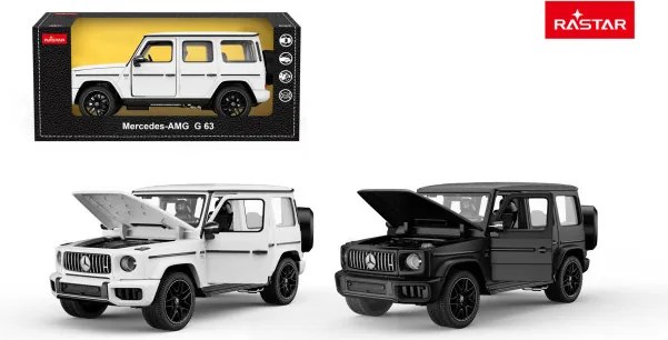 Model auta Mercedes-AMG G63 1:24 RASTAR čierne