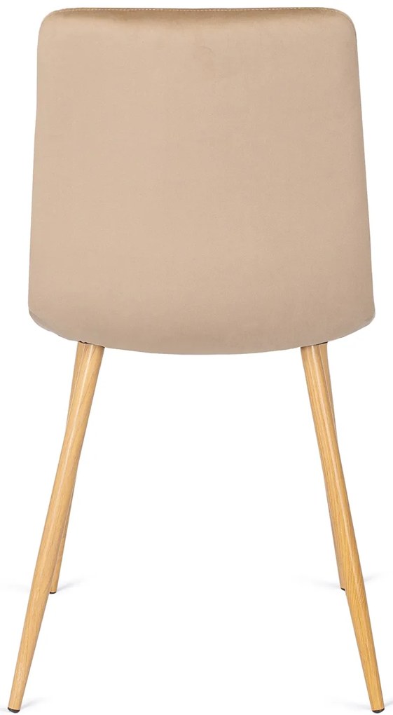 PROXIMA.store - Čalúnená jedálenská stolička FREDY FARBA: béžová, FARBA NÔH: buk