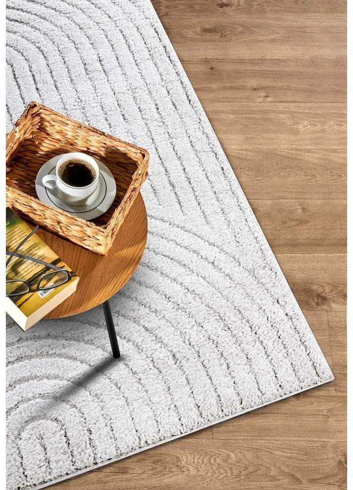 Biely koberec 80x120 cm Panglao New York White – Elle Decoration