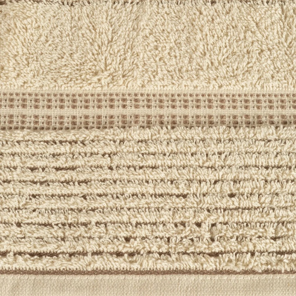 BAVLNENÝ UTERÁK TAYLOR 50X90 CM BÉŽOVÁ