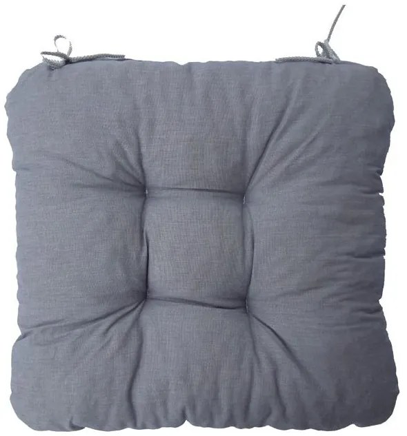 Podložka na stoličku Soft svetlosivá