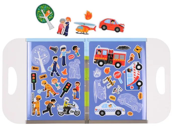 Magnetická hra Tiger Tribe Magna Carry - Život záchranárov