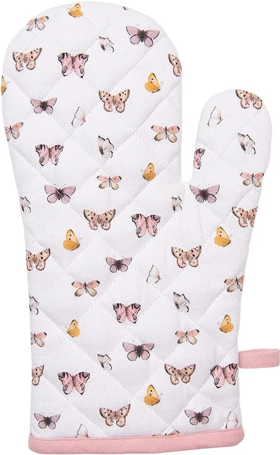 Balvnená chňapka rukavice s motýlikmi Butterfly Paradise - 18*30 cm