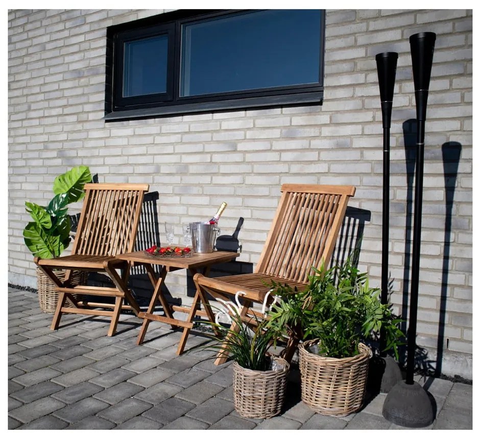 Obaly na kvetináče v súprave 4 ks z prútia ø 40 cm Bogor – House Nordic