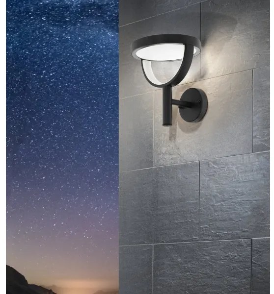 Eglo 98234 - LED Vonkajšie nástenné svietidlo FRANCARI-C LED/15W/230V IP44