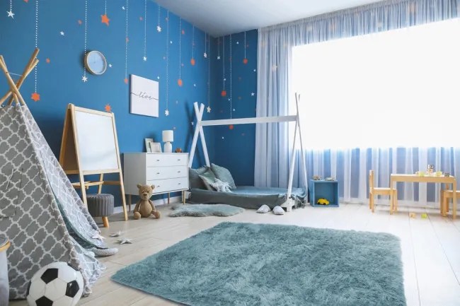 Protišmykový koberec SHAGGY svetlosivý