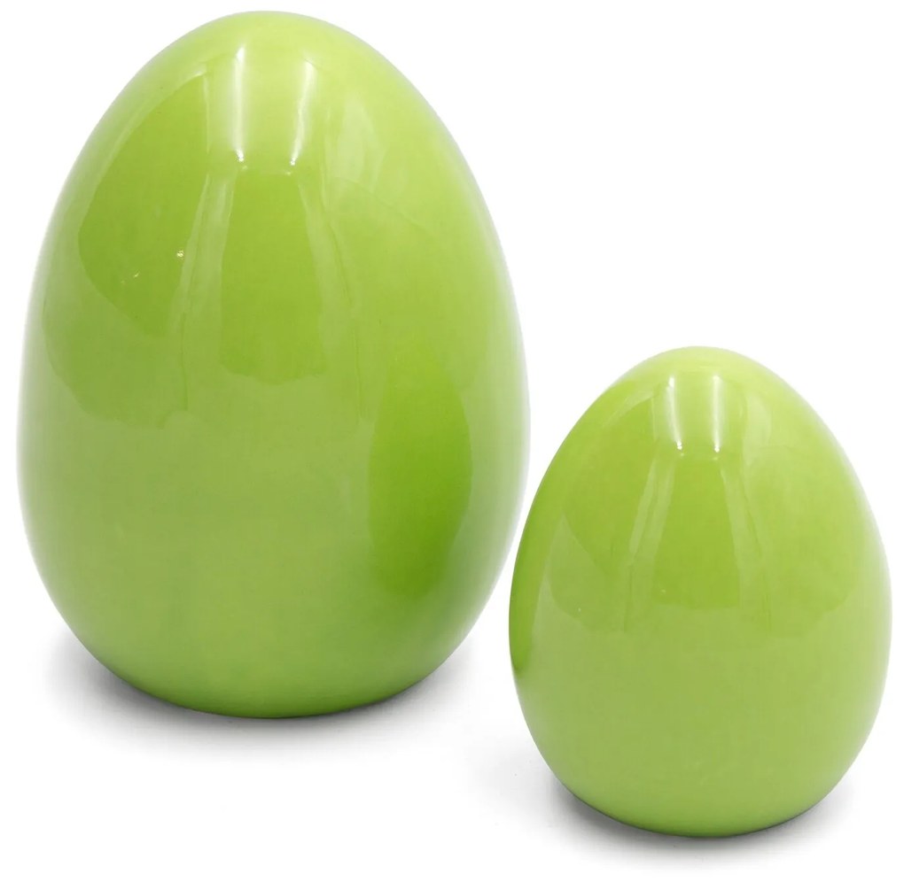 VEĽKONOČNÁ SOŠKA EASTER1 SADA 2 KS 12X16 CM ZELENÁ