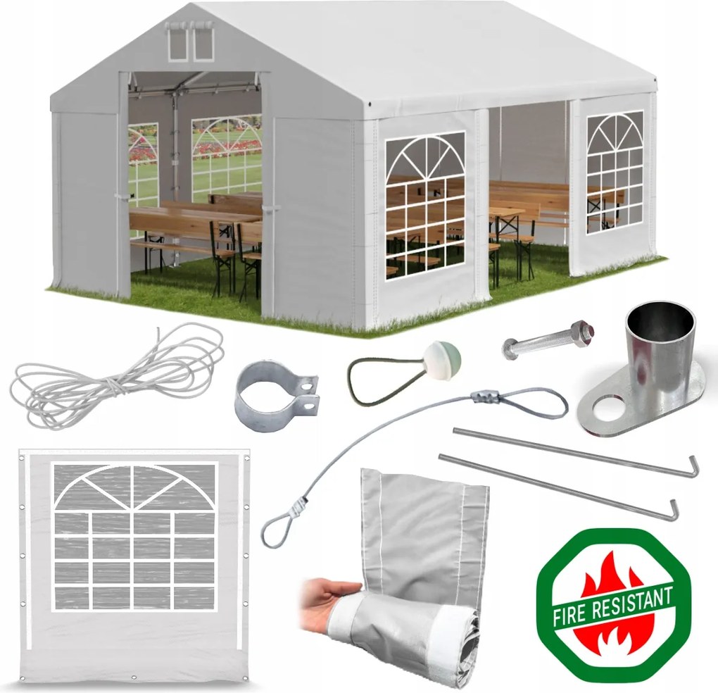 Stan Obchodný pavilón 4x6 m Záhradný Das 620 S