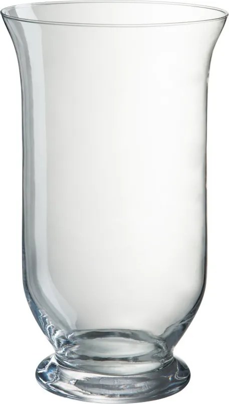 Transparentná sklenená váza Hurricane - Ø15 * 25 cm