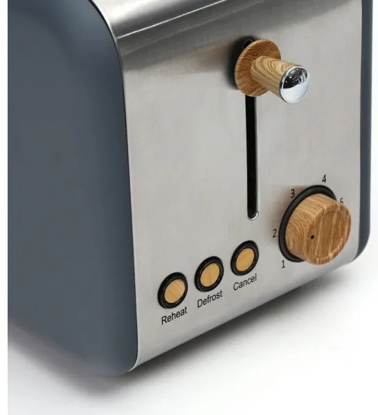 Hriankovač s dvoma otvormi 900W/230V nerez/šedá