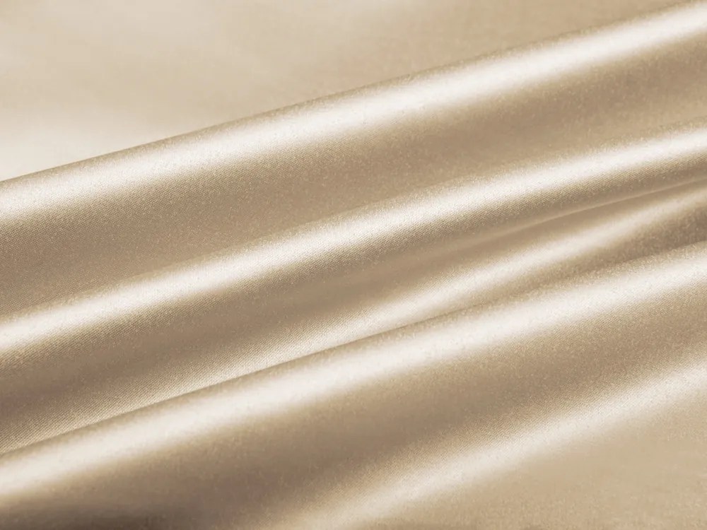 Biante Saténový obdĺžnikový obrus polyesterový Satén LUX-016 Latte 140x180 cm