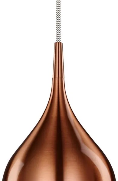 Searchlight 6461-12CU - Luster na lanku VIBRANT 1xE14/60W/230V metalická ružová