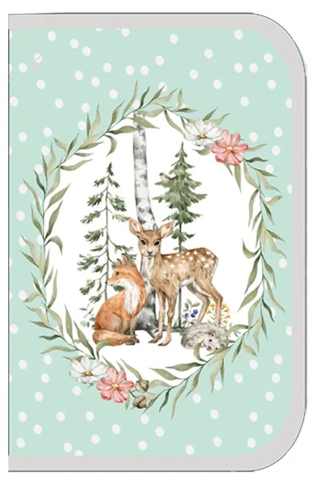 Peračník 1zip REYBAG Forest Animals