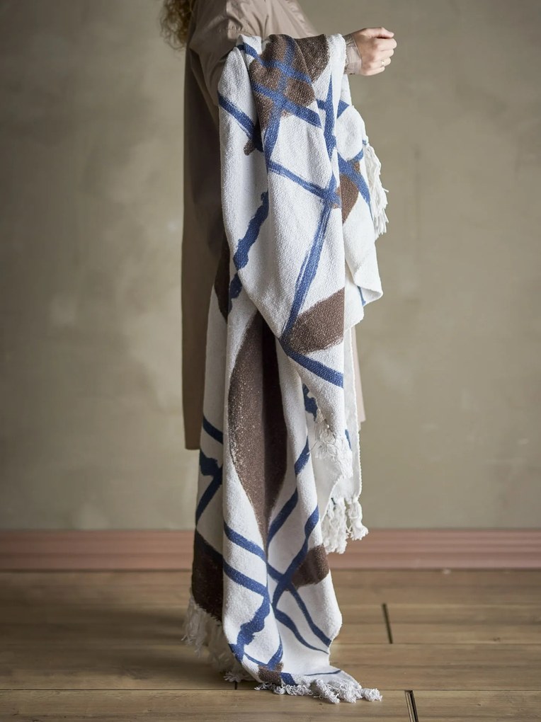 Bloomingville Prehoz z recyklovanej bavlny Imperia Nature 130 × 160 cm