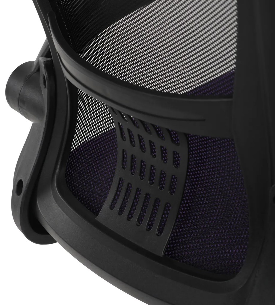 Autronic KA-K2006 PUR kancelárska stolička,fialová