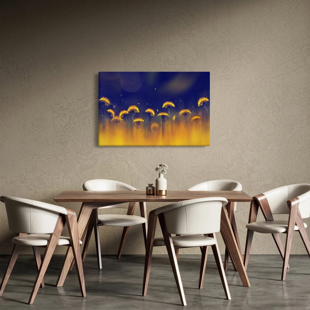 Obraz - Púpavy (90x60 cm)