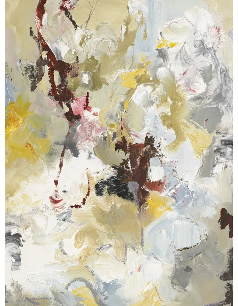 Obraz s ručne maľovanými prvkami 60x80 cm Free Play 1 – Malerifabrikken