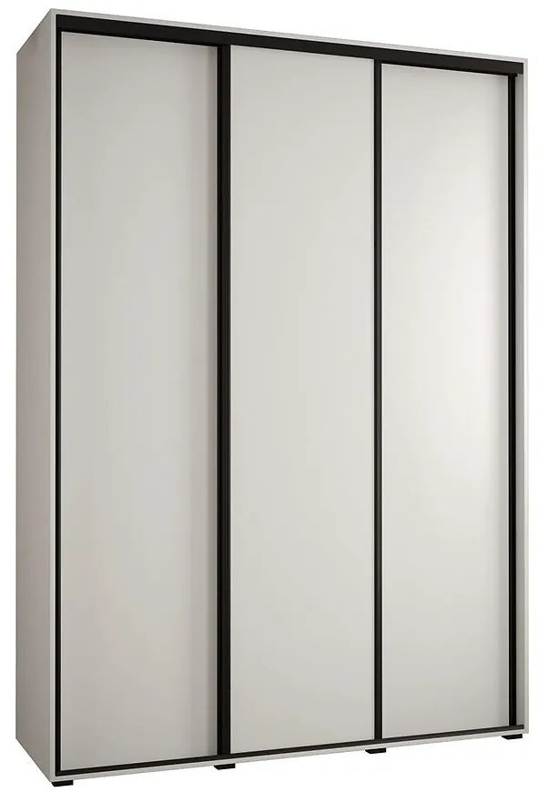 Skriňa 45 Canaris 1 190 biela/čierna